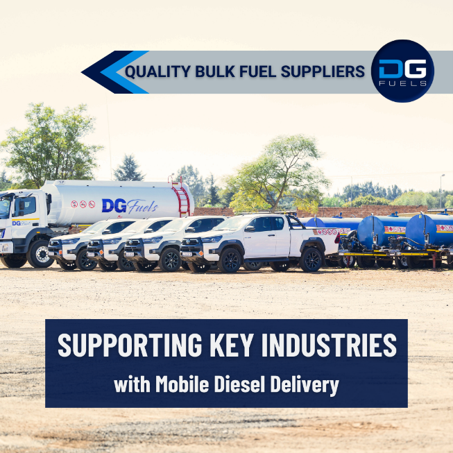 DGFUELS Supporting Key Industries with Mobile Diesel Delivery